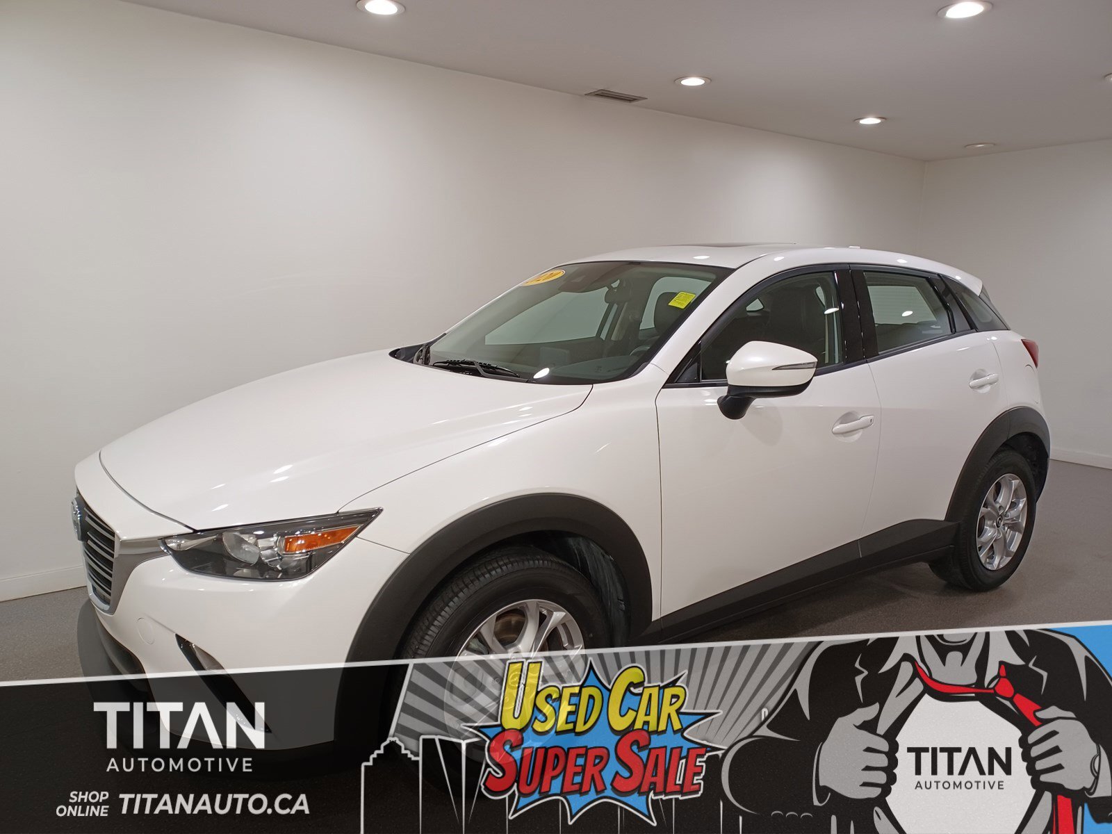 2020 Mazda CX-3 GS AWD | Nav | Htd Leather | Sunroof | Htd Steerin