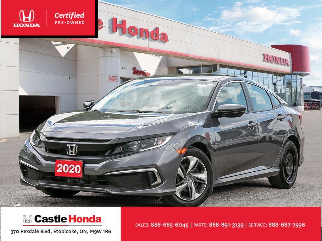 2020 Honda Civic Sedan LX | Honda Sensing | Apple Carplay | Heated Seats