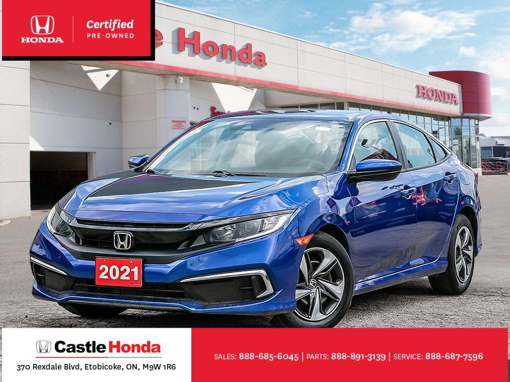 2021 Honda Civic Sedan LX | Honda Sensing | Apple Carplay | Heated Seats