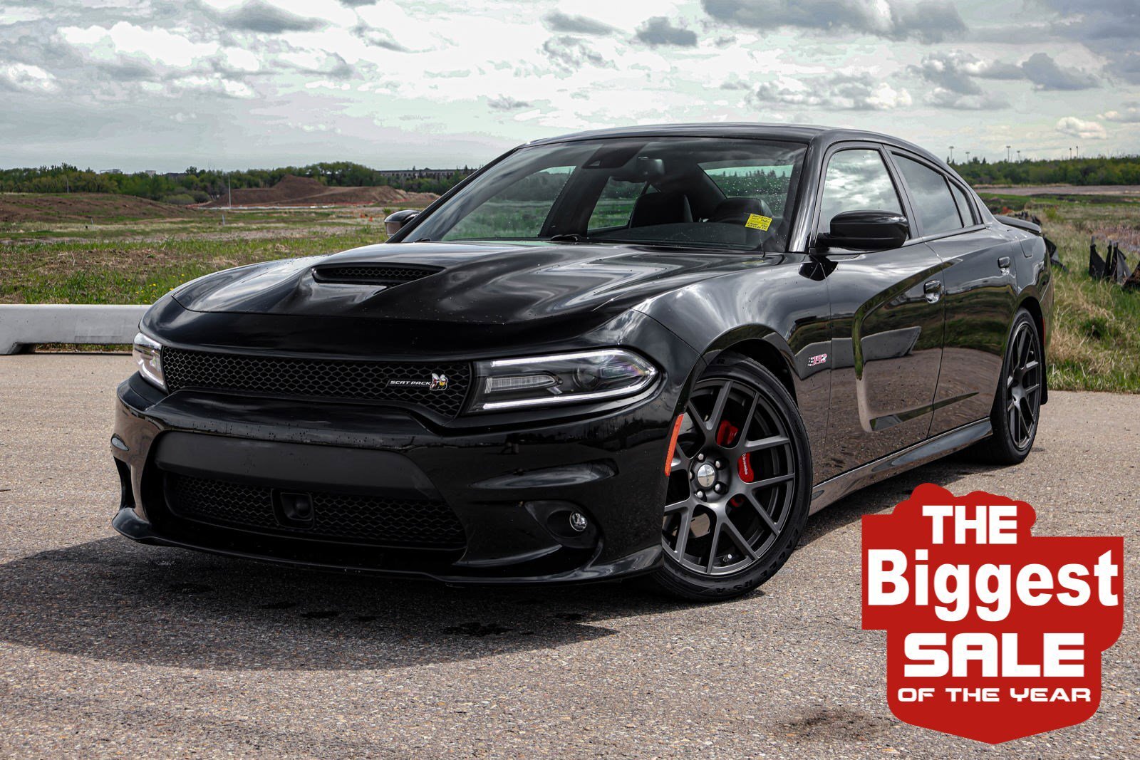 2016 Dodge Charger SCAT PACK 6.4L LEATHER SUNROOF
