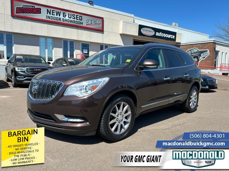 2015 Buick Enclave Leather  - Cooled Seats -  Leather Seats - $171 B/
