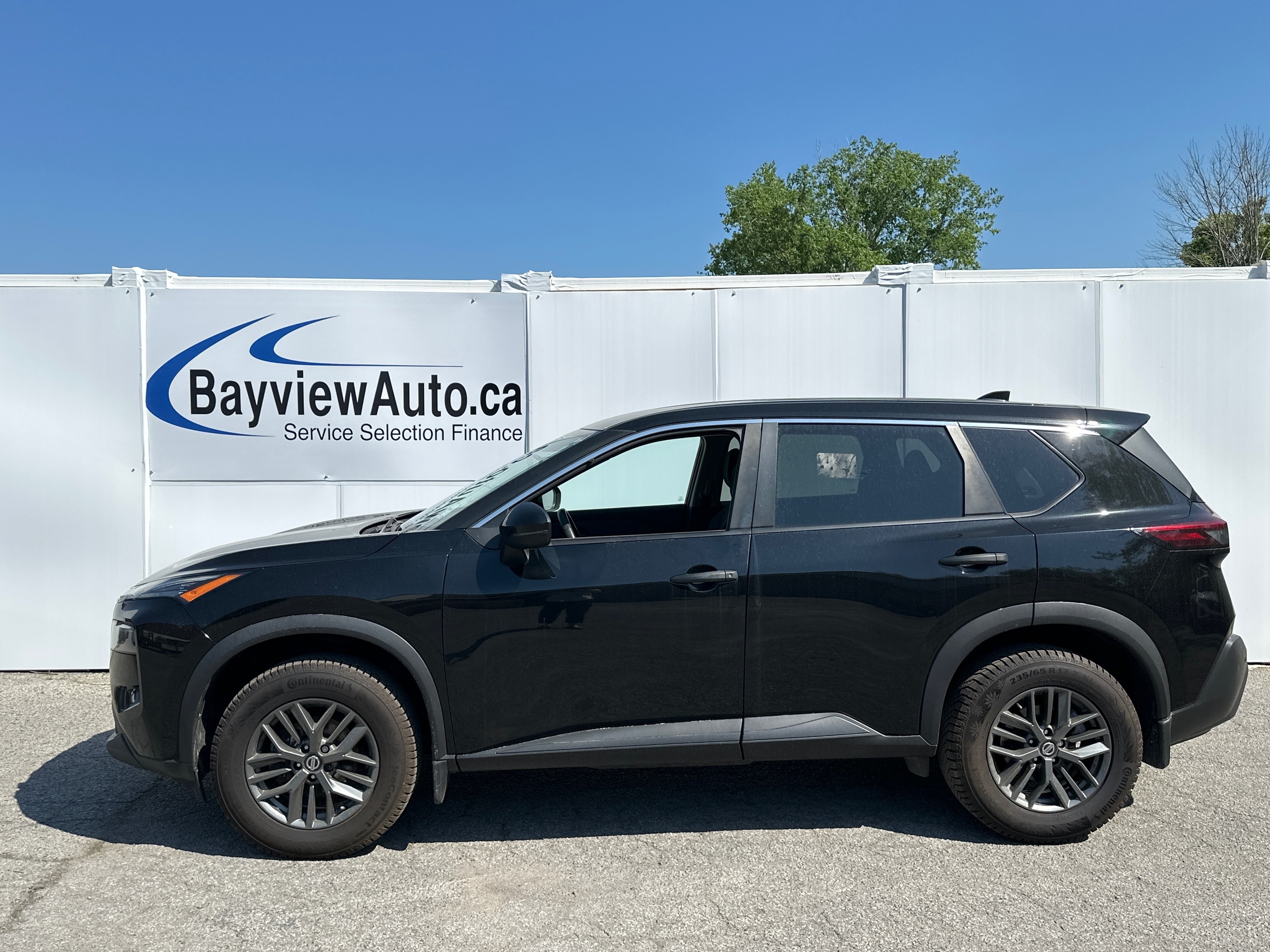 2021 Nissan Rogue S! BLACK! 73KM! ONE OWNER LEASE!
