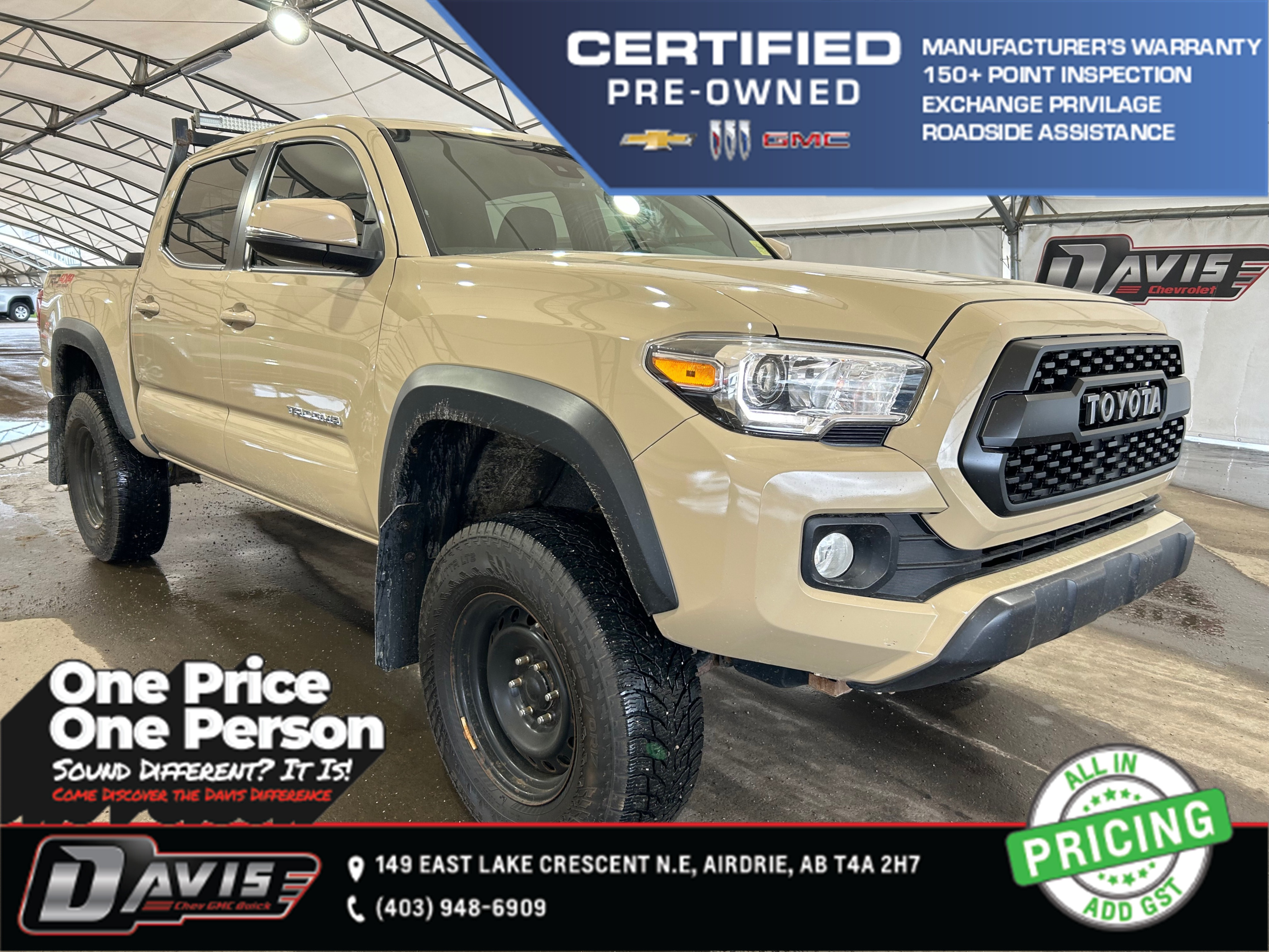 2018 Toyota Tacoma SR+ OFF-ROAD PACKAGE | CREW CAB | FACTORY LIFT