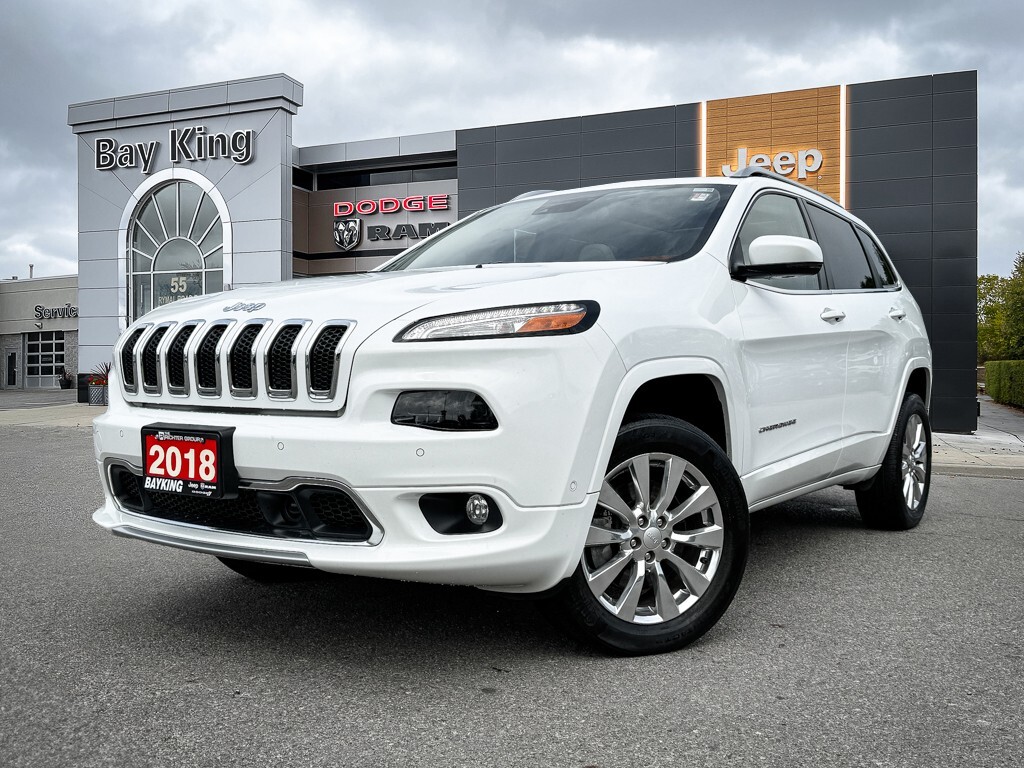 2018 Jeep Cherokee Overland | PANO ROOF | ADAPTIVE CRUISE | BLINDSPOT