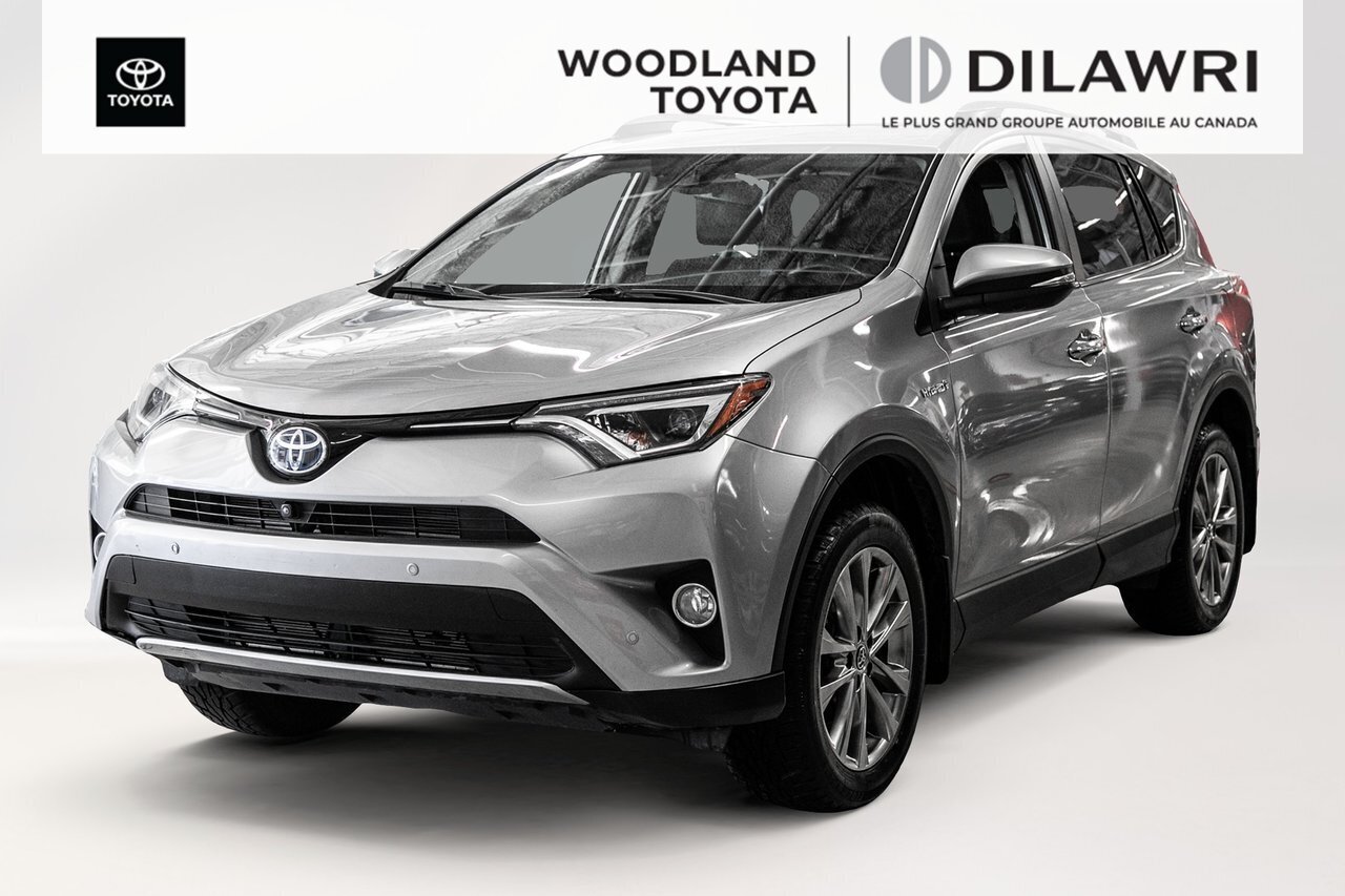 2018 Toyota RAV4 HYBRID LIMITED | MAGS | TOIT OUVRANT | GPS | CUIR|