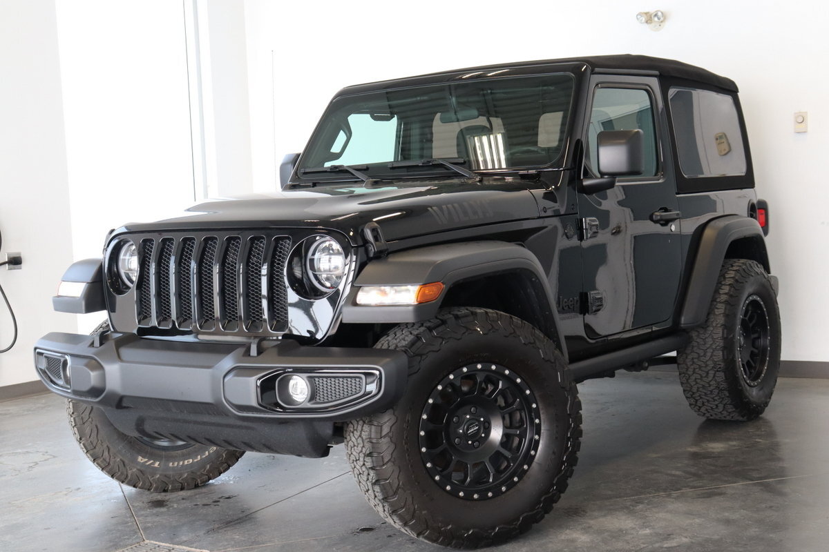 2022 Jeep Wrangler Willys 3.6L V6 4X4 CLIMATISEUR | TECH AND COLD WEA