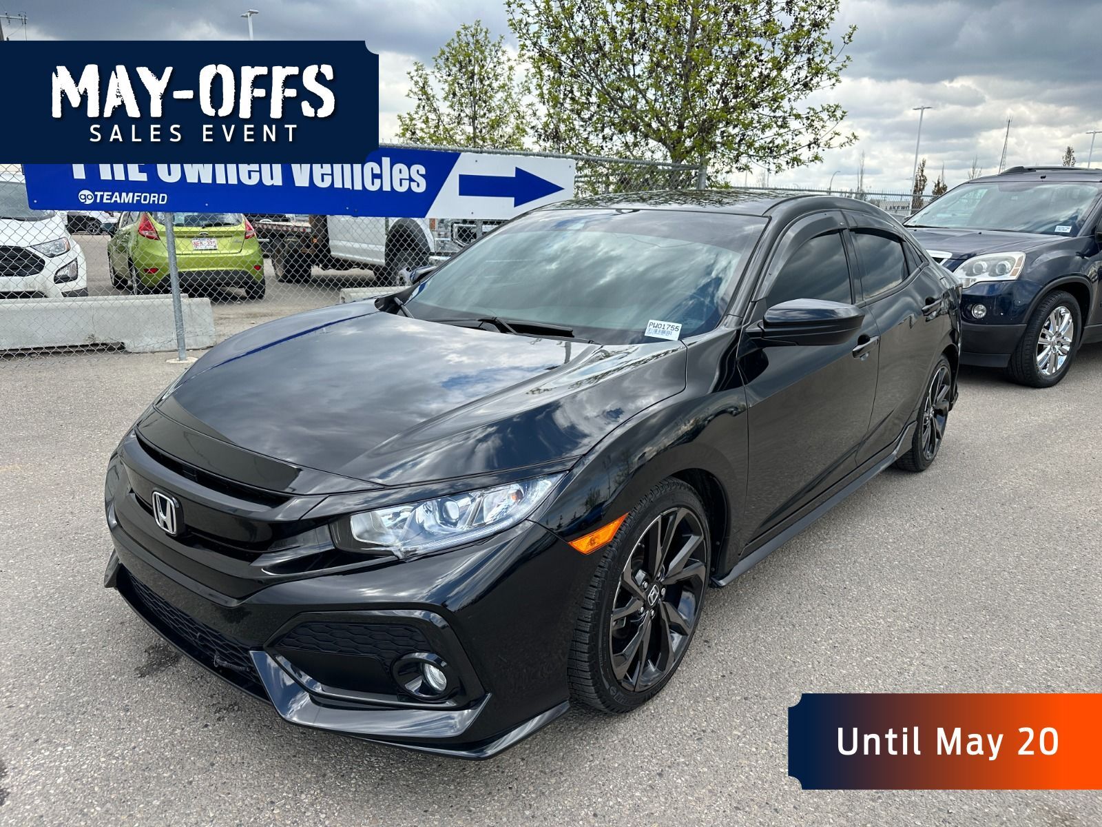 2019 Honda Civic Hatchback SPORT- LEATHER, HEATED SEATS, BLUETOOTH MUCH MORE!