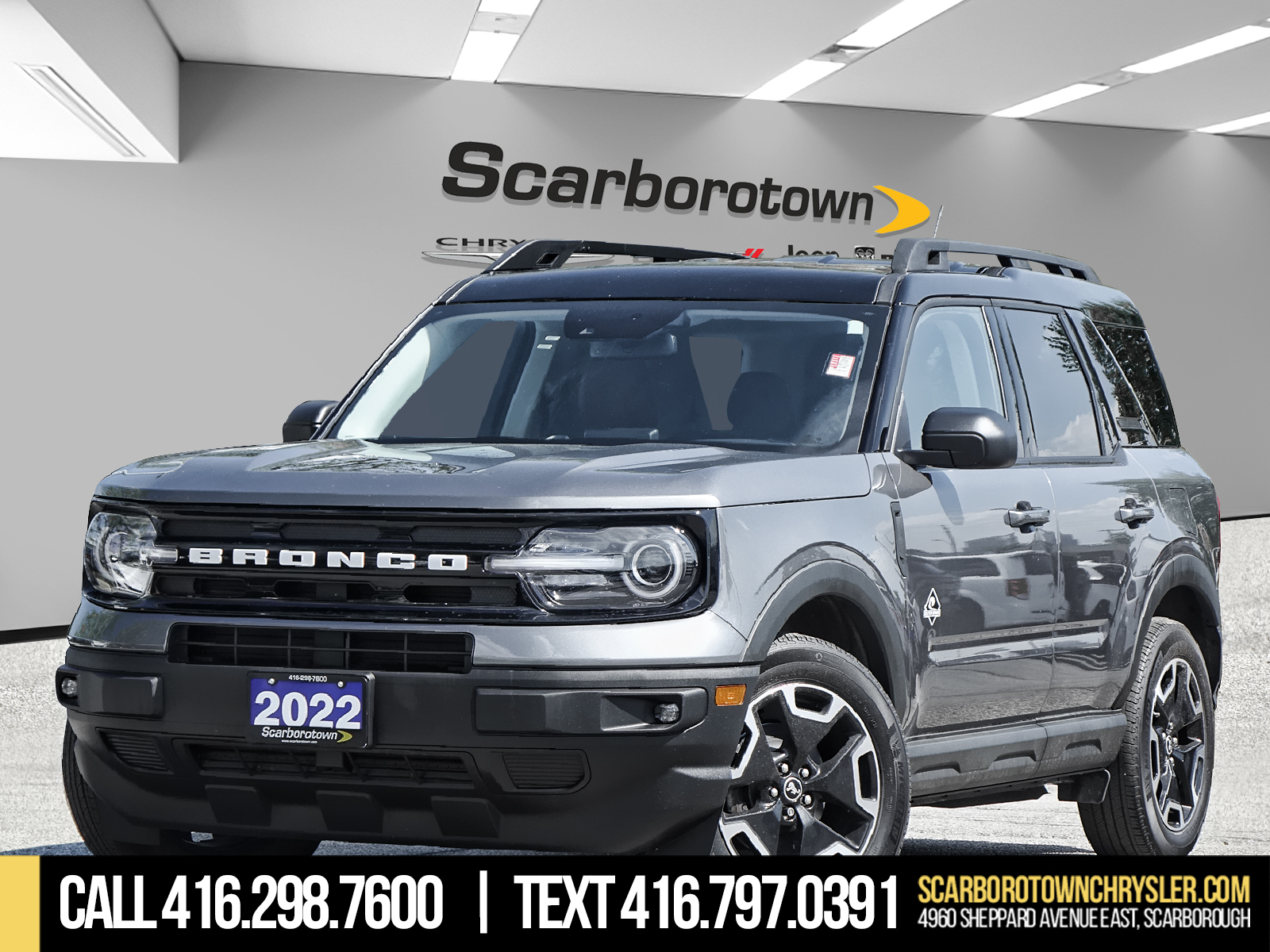 2022 Ford Bronco Sport Outer Banks 4x4 | Blind-spot | Charging Pad | CarP
