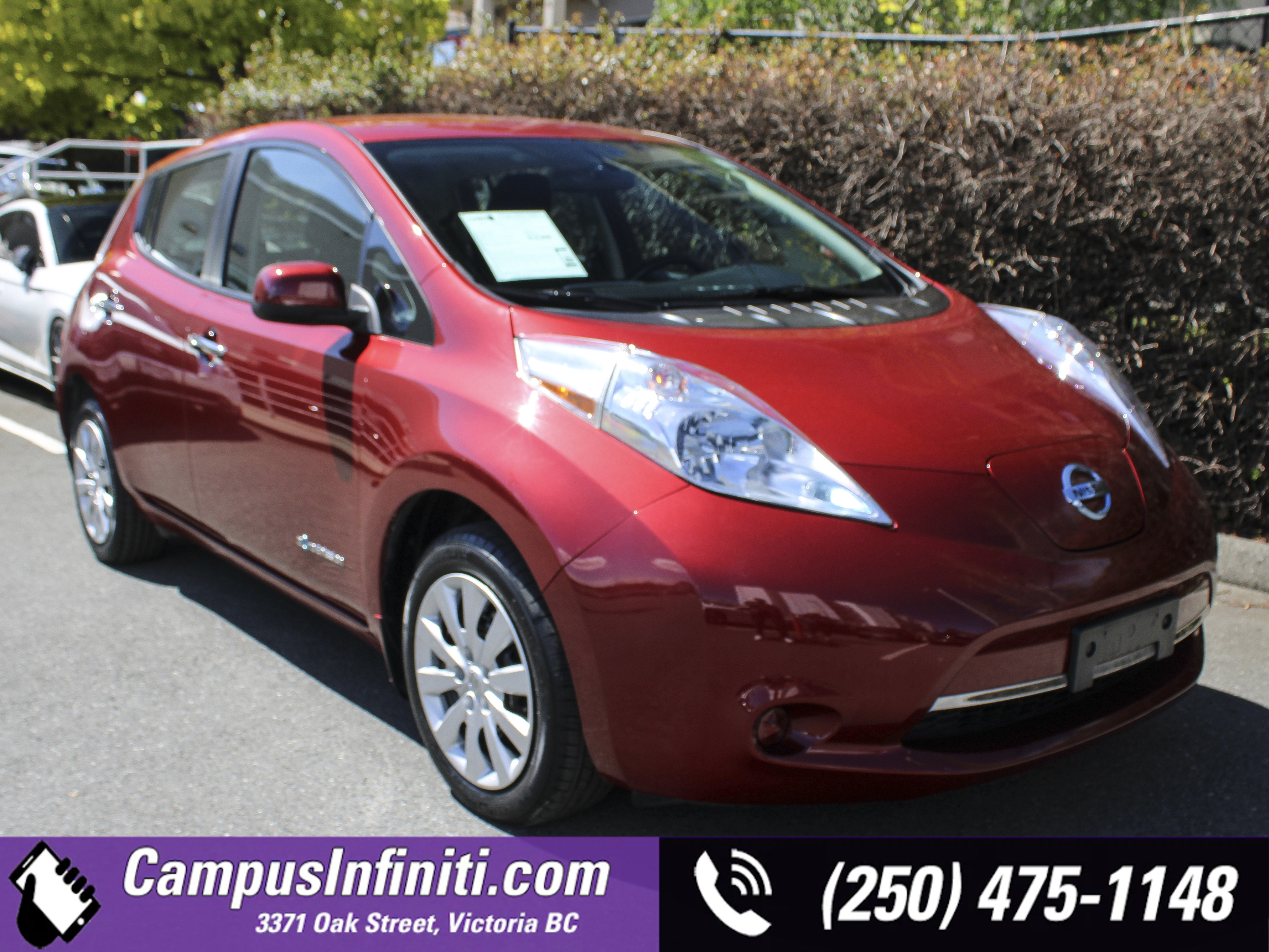 2015 Nissan LEAF S | Low KMs | Fully Electric | 