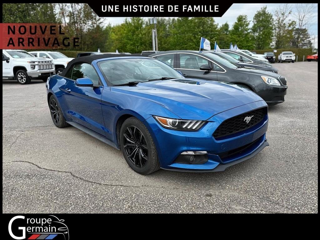 2017 Ford Mustang DÉCAPOTABLE 2 PORTES V6 -AUTOMATIQUE