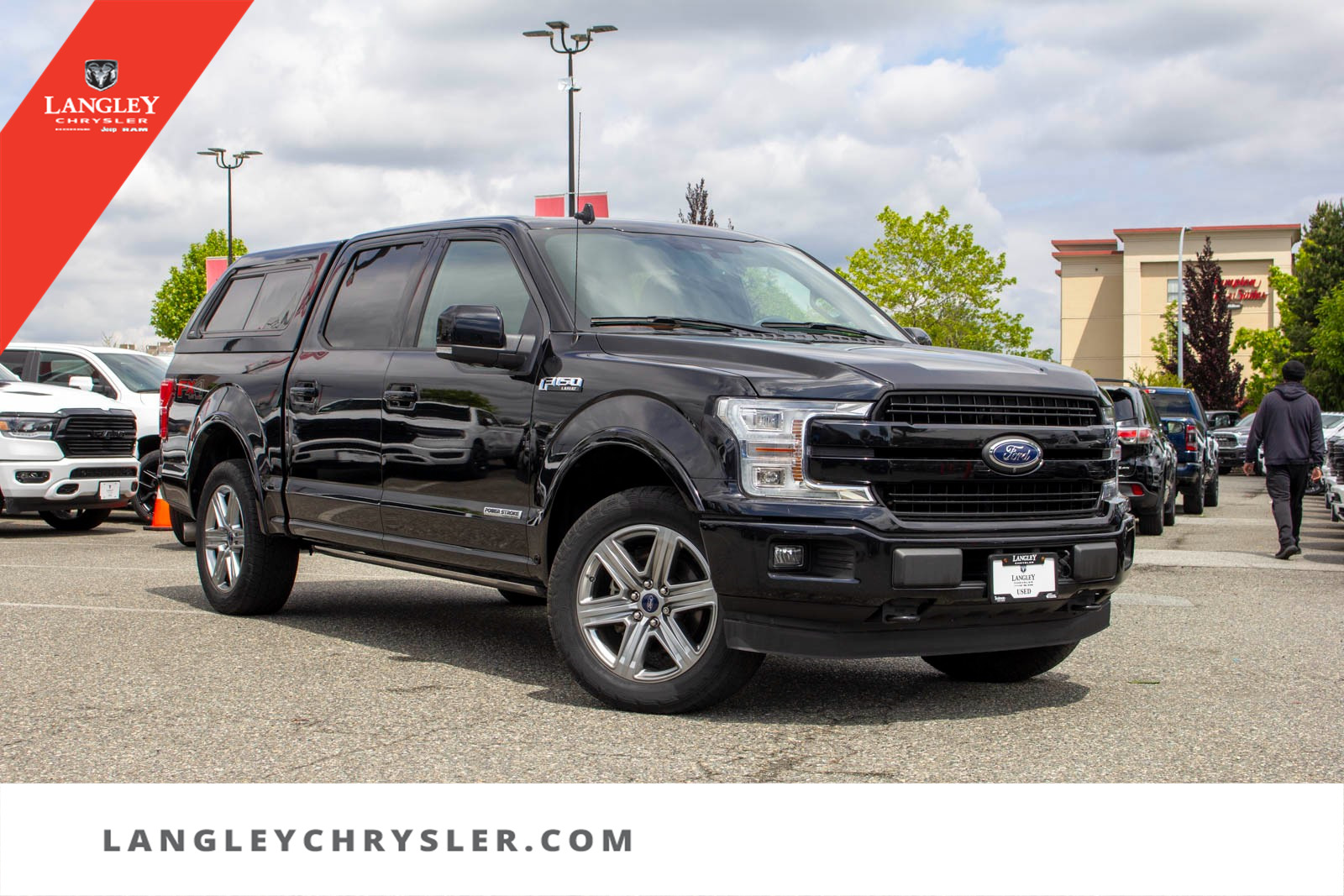 2018 Ford F-150 Lariat Canopy | Navigation | Pano-Sunroof | Leathe