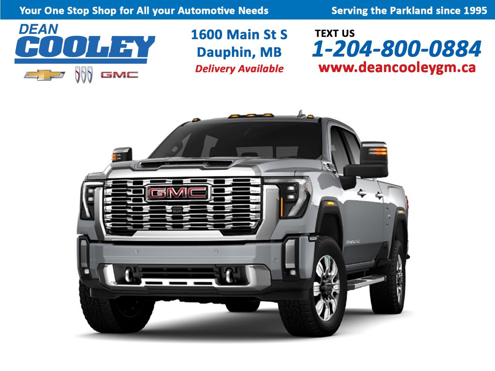 2024 GMC Sierra 3500HD Includes Floor Liners, Mudflaps, and Running Board