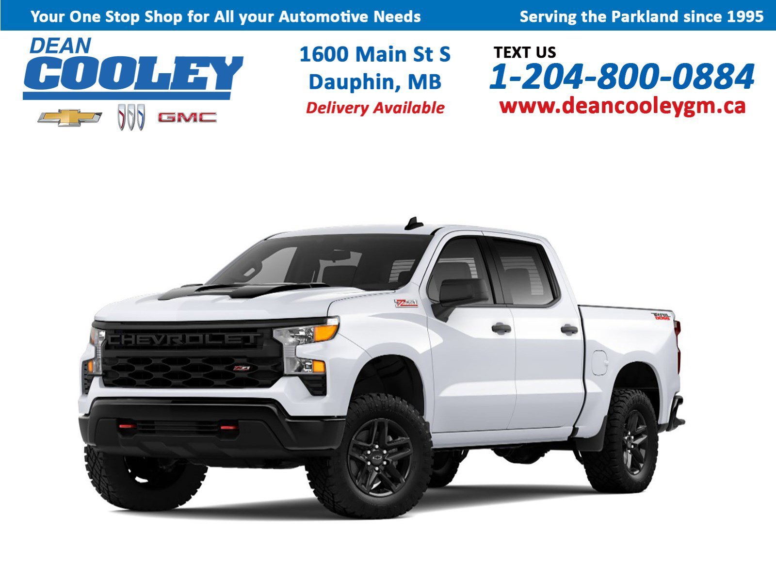 2024 Chevrolet Silverado 1500 Includes Floor Liners, Mudflaps, and Running Board