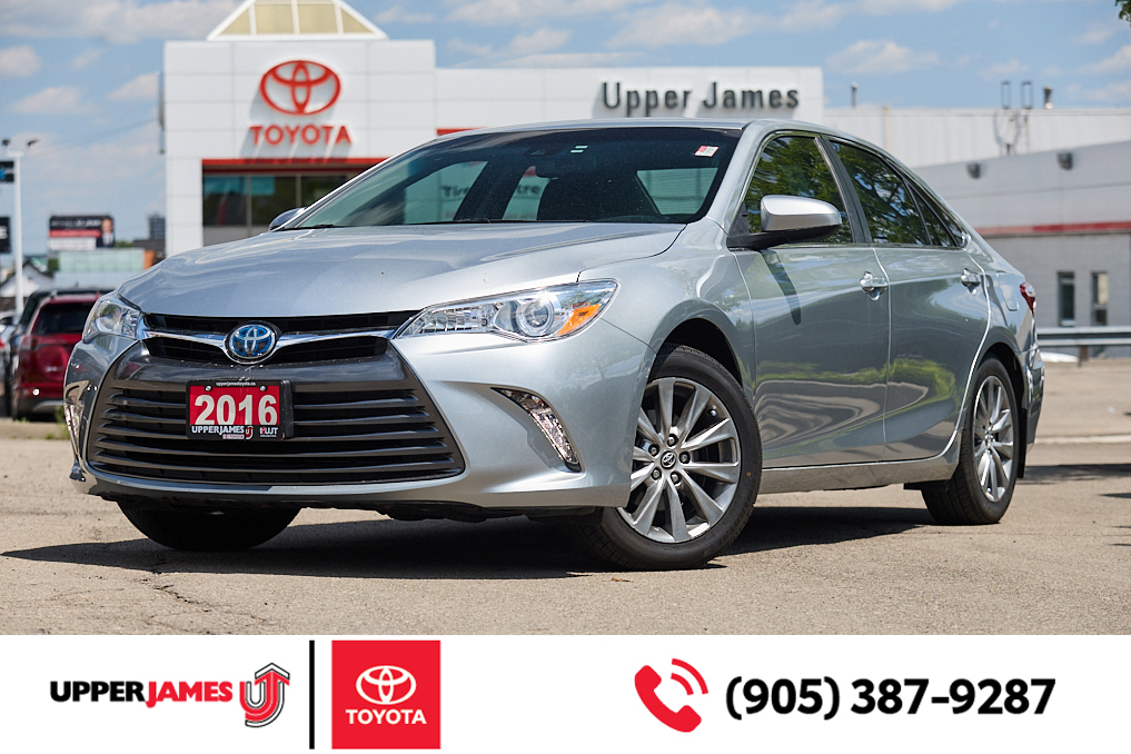 2016 Toyota Camry Hybrid XLE, Hybrid, ONLY 44778 Km's, Leather, Sunroof!!