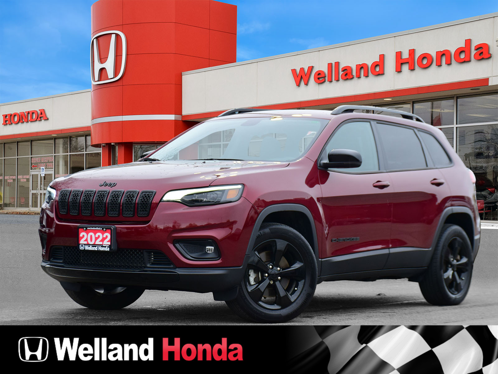 2022 Jeep Cherokee Altitude ALTITUDE | NAVIGATION |LEATHER | ONE OWNE