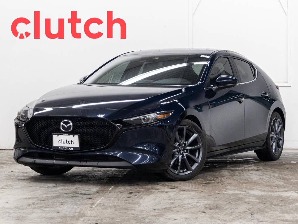 2021 Mazda Mazda3 Sport GT w/ Apple CarPlay & Android Auto, Rearview Cam, 
