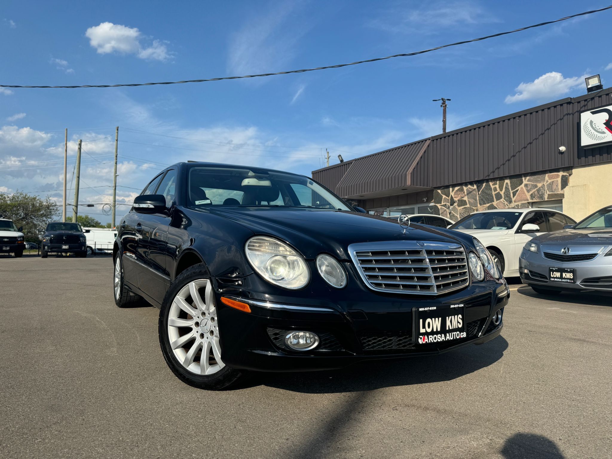 2007 Mercedes-Benz E-Class AUTO LOW KM 4MATIC SUNROOF HEATED SEAT NAVIGATION