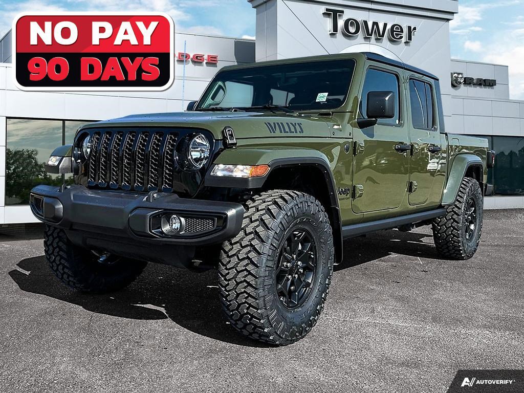 2023 Jeep Gladiator Willys | Lifted | 35' All-Terrain Tires