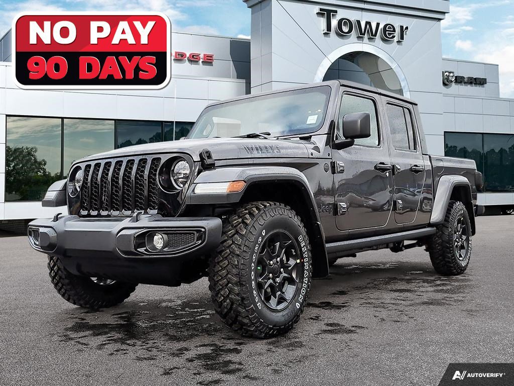 2023 Jeep Gladiator Willys | Heated Seats and Wheel | Trailer Tow