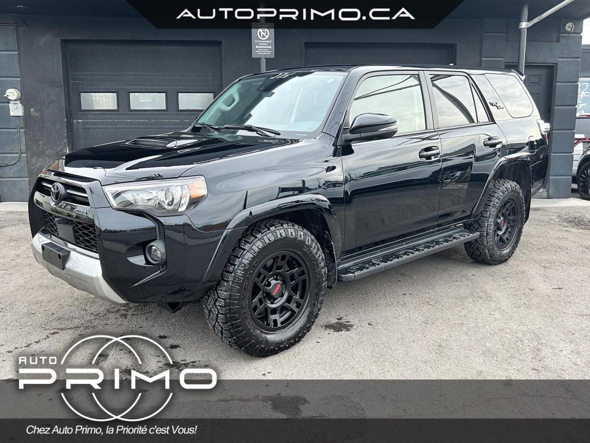 2022 Toyota 4Runner TRD Off Road 4WD Cuir Toit Nav Carplay Hitch Mags
