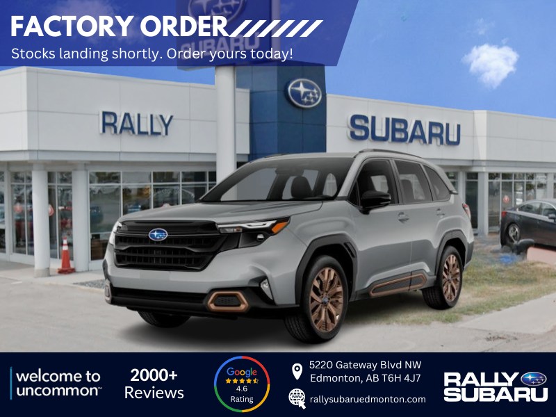 2025 Subaru Forester Sport   - AVAILABLE TO FACTORY ORDER TODAY!!