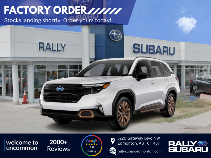 2025 Subaru Forester Sport   - AVAILABLE TO FACTORY ORDER TODAY!!