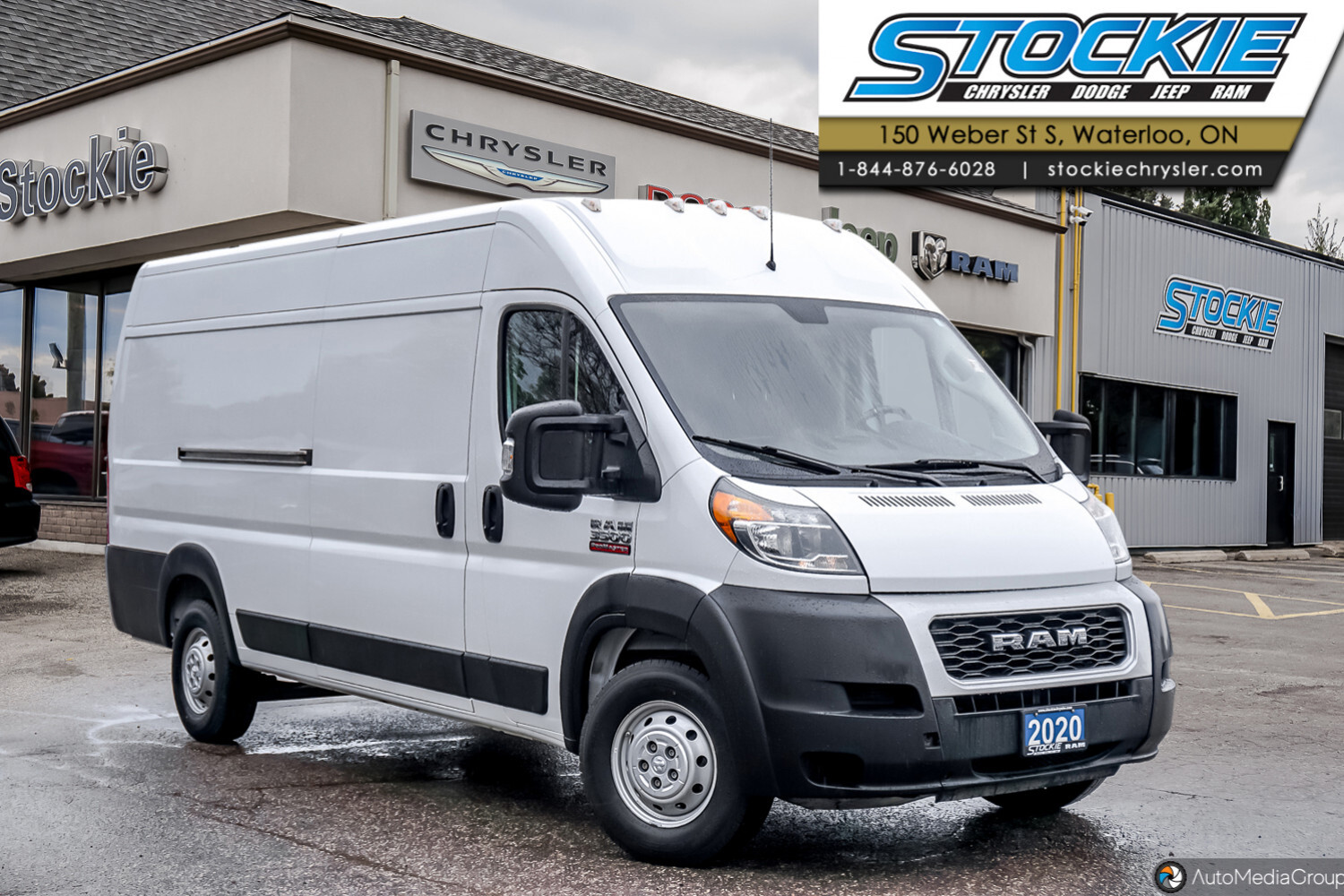2020 Ram ProMaster Cargo Van 3500 High Roof Ext 159  3 Seater |  Tow Mirrors | 