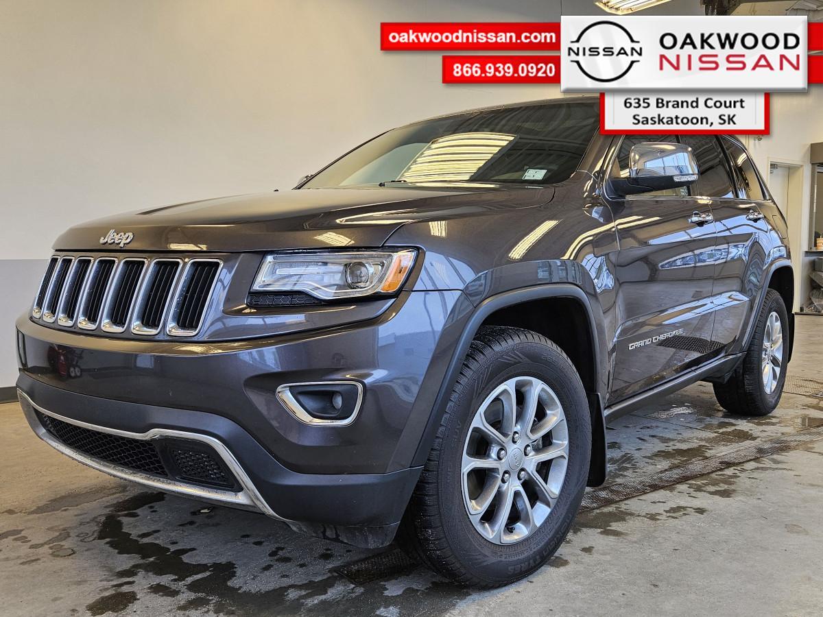 2015 Jeep Grand Cherokee Limited   - Locally Traded, Heated Seats