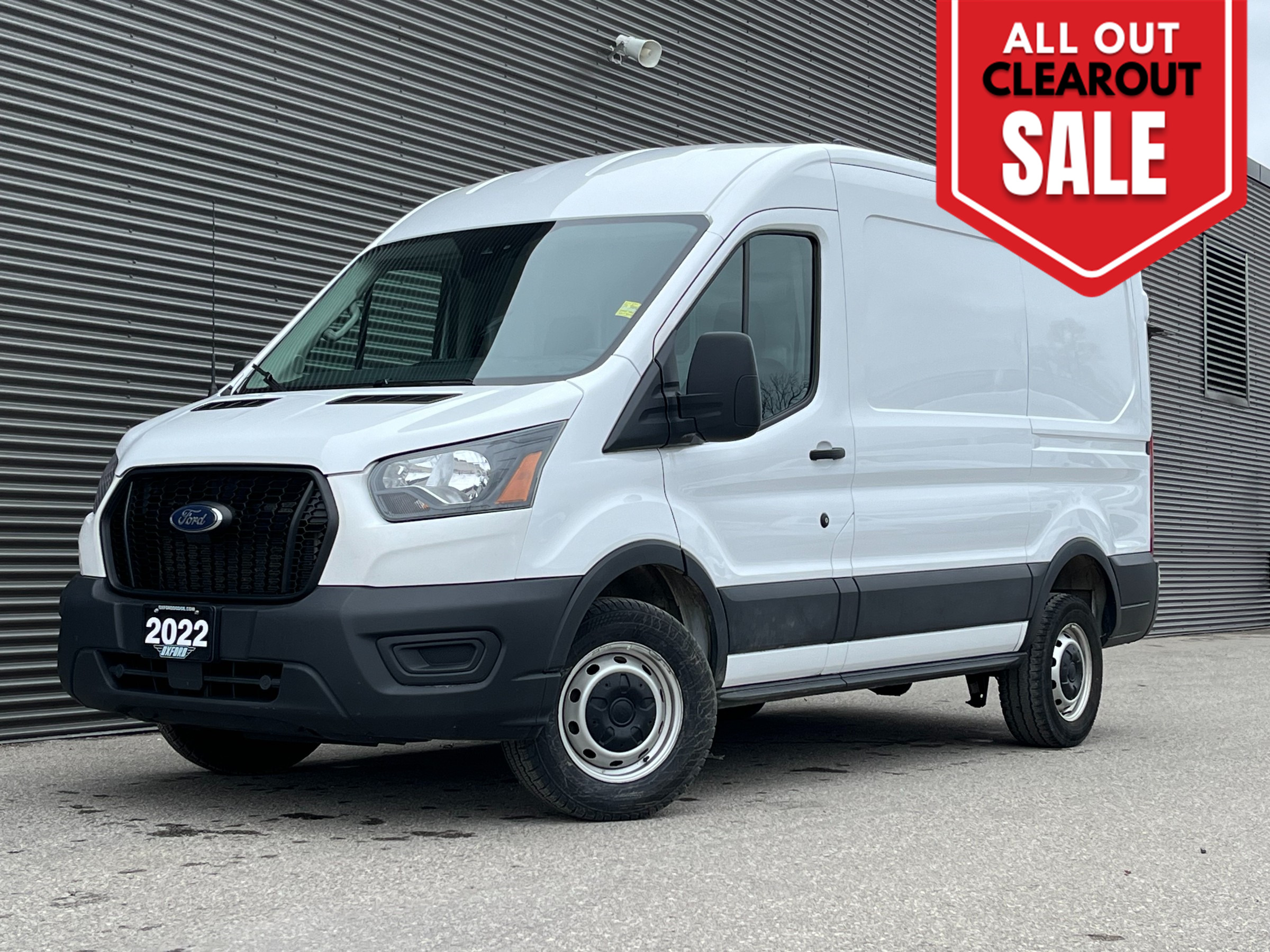 2022 Ford Transit Cargo Van Former Daily Rental, Clean Car Fax, Rare Find