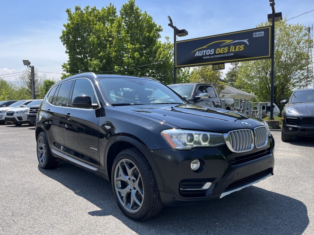 2017 BMW X3 xDrive28i X-LINE toit pano