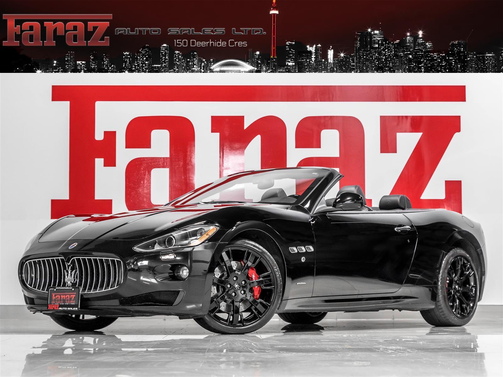 2012 Maserati GranTurismo S|4.7L|CONVERTIBLE|NAVI|BOSE|20&quot;|ACCIDENT FRE
