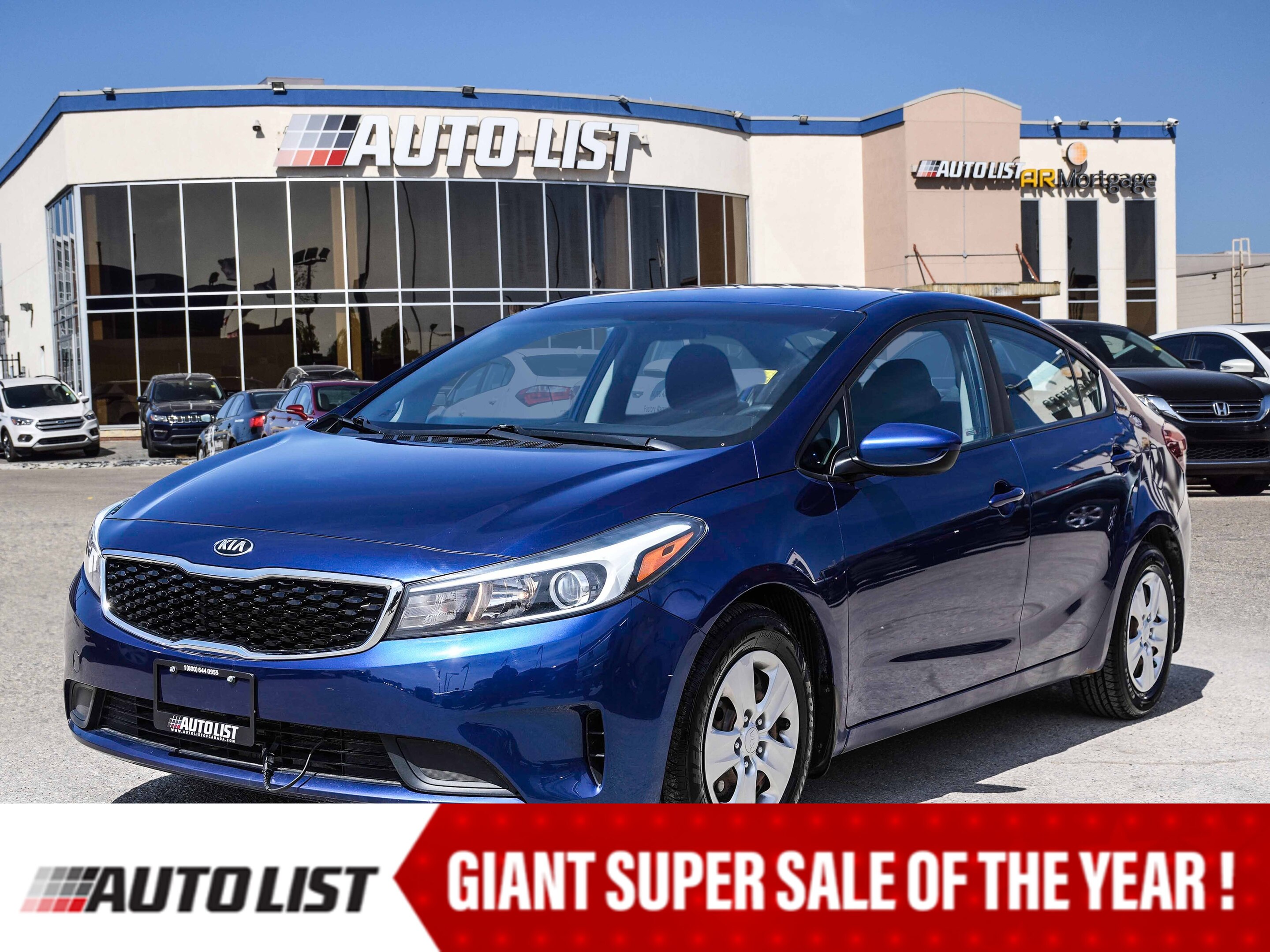 2018 Kia Forte LX Auto*SIRIUS*CLOTH SEATS*XENON LIGHTS*TPMS