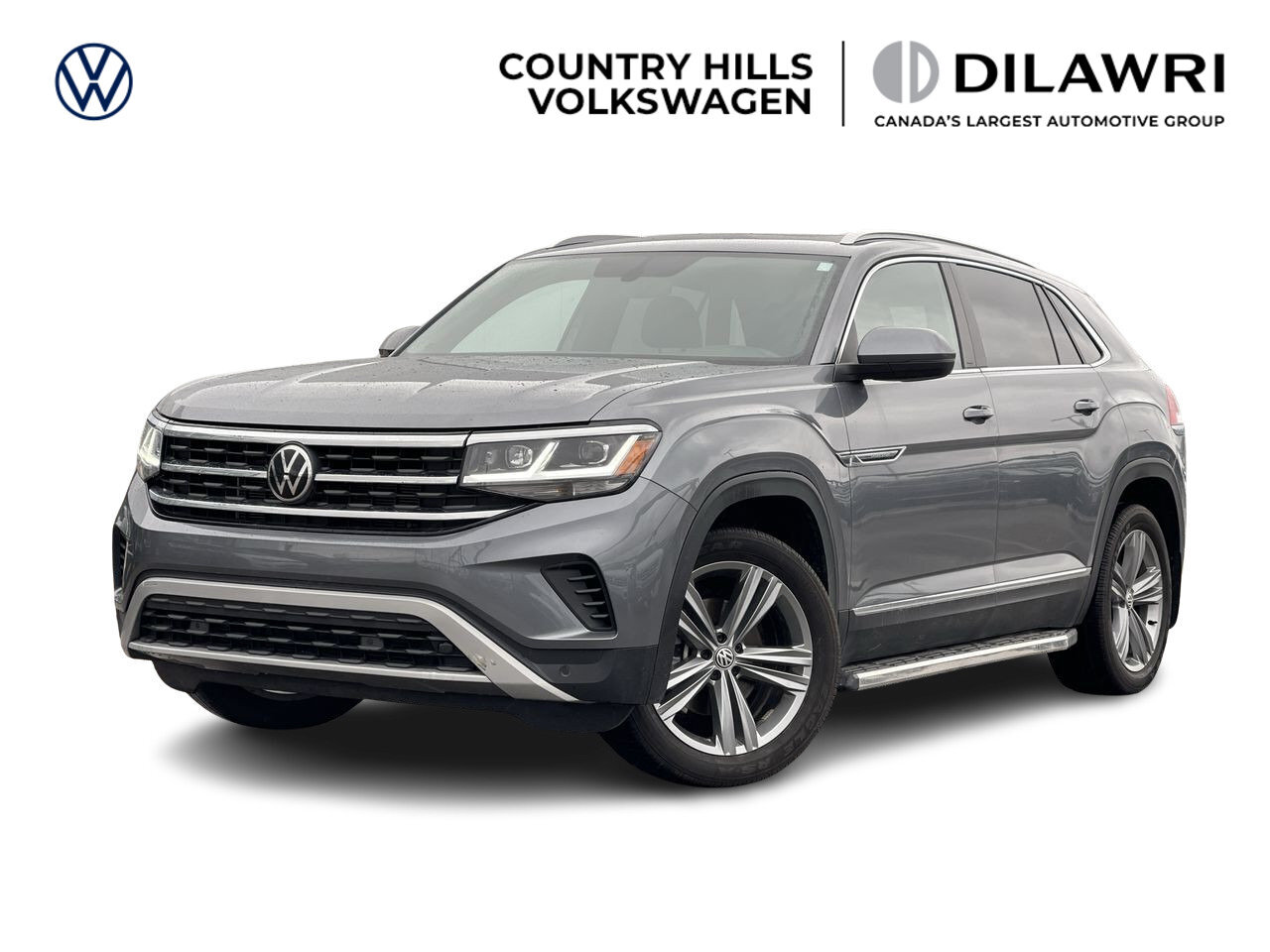 2021 Volkswagen Atlas Cross Sport Highline AWD Leather Locally Owned/One Owner / 