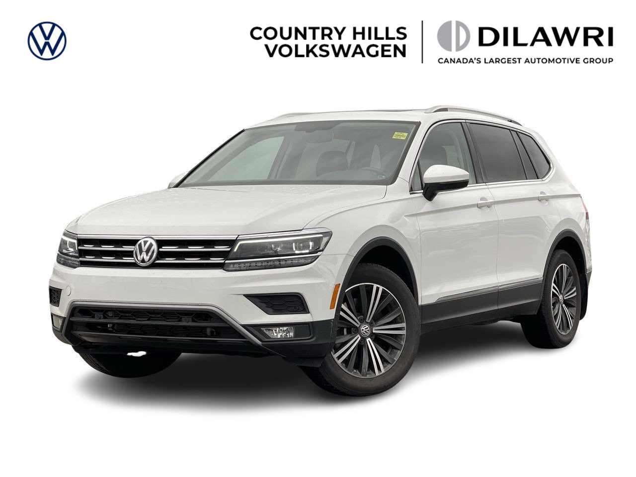 2019 Volkswagen Tiguan Highline AWD 2.0L TSI Locally Owned/One Owner / 