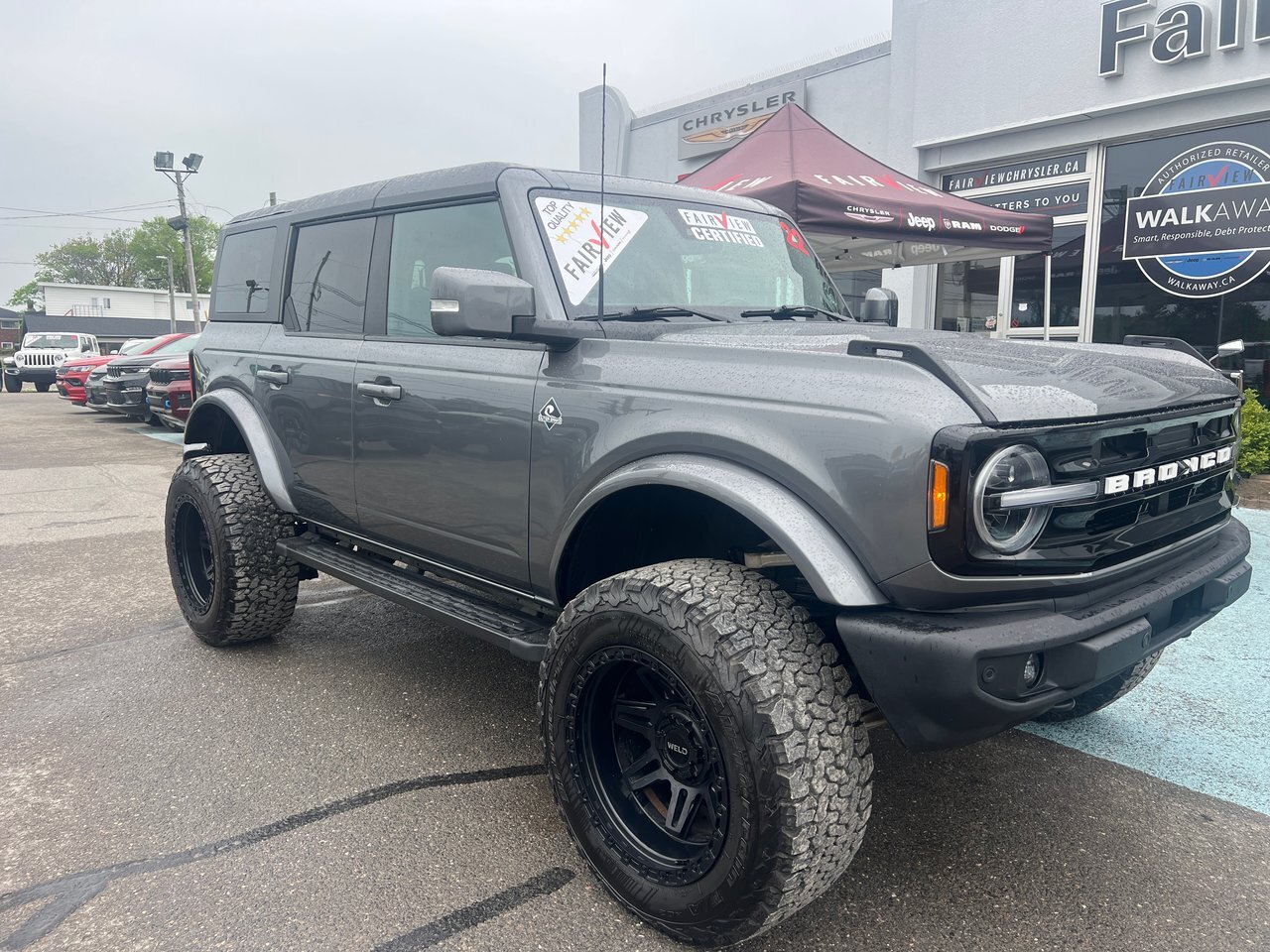 2022 Ford Bronco Outer Banks With a 3 1/2 inch RC lift kit 35 inch 