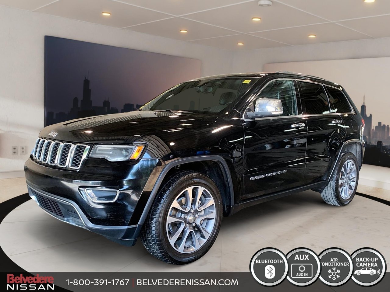 2018 Jeep Grand Cherokee Limited 4X4  TOIT PANO NAVIGATION CUIR A VOIR !!!