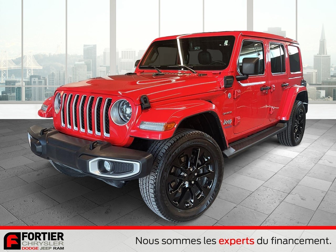2021 Jeep Wrangler UNLIMITED SAHARA + 4XE + PHEV + TOIT SKY ONE TOUCH