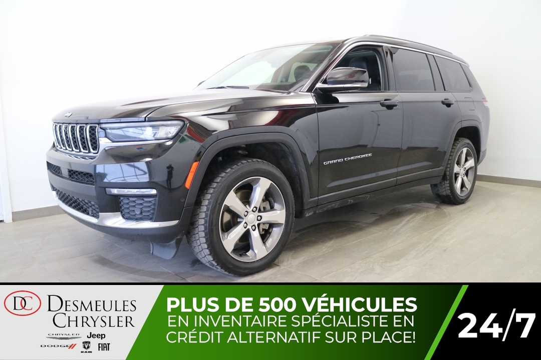 2021 Jeep Grand Cherokee L Limited 4x4 Toit ouvrant Navigation Cuir Caméra
