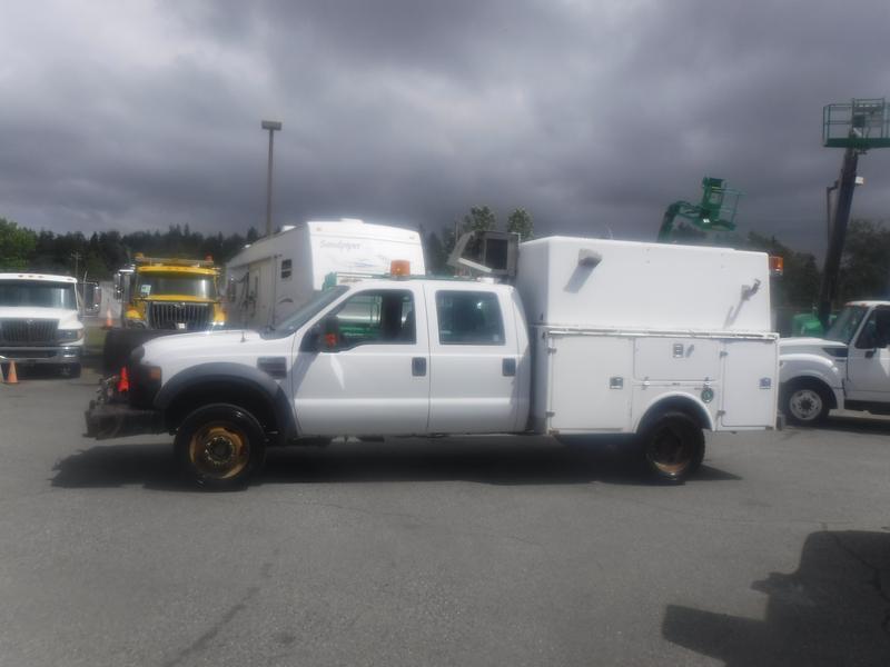 2008 Ford F-450 Crew Cab 4WD Service Truck Dually Diesel