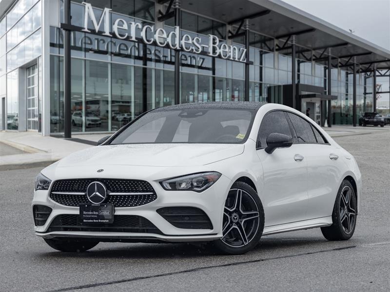 2020 Mercedes-Benz CLA250 4MATIC Coupe -Nav, Roof, Cam & Night Package!