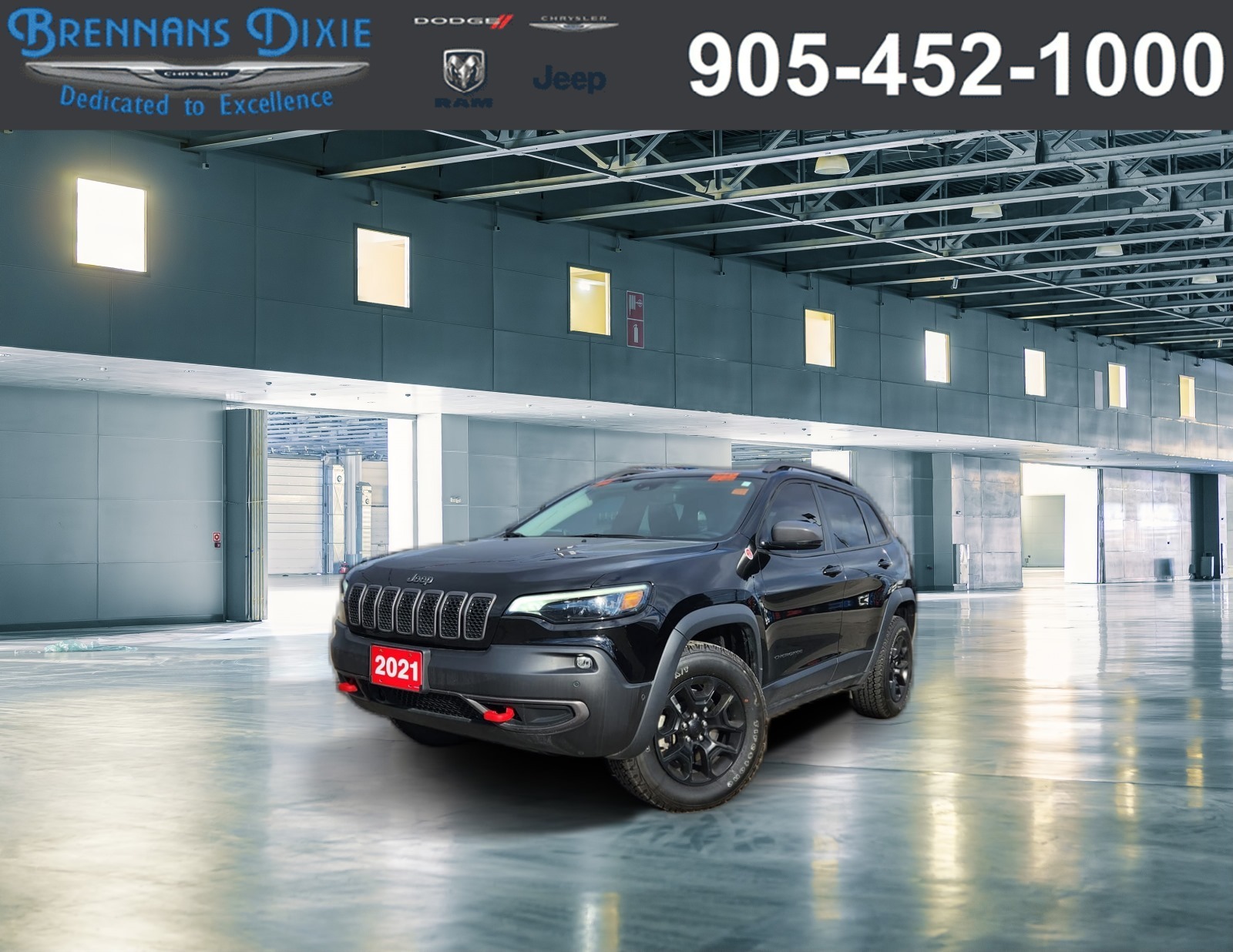 2021 Jeep Cherokee LEATHER, SUNROOF, NAV, TRAIL TOW, TECH PACKAGE