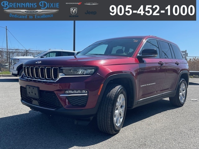 2023 Jeep Grand Cherokee LIMITED; LEATHER, HTD SEATS, REMOTE START, NAV