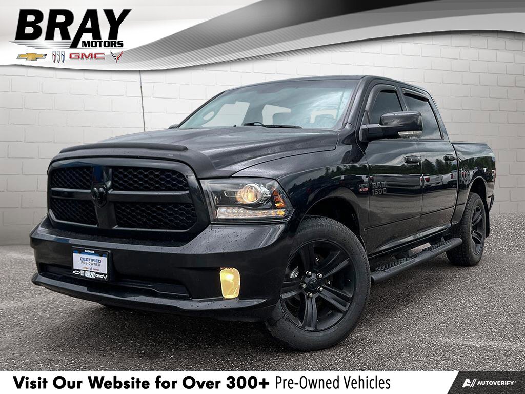 2018 Ram 1500 Night CERTIFIED PREOWNED | CLEAN CARFAX
