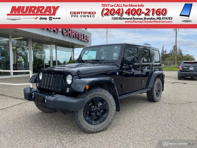 2015 Jeep WRANGLER UNLIMITED 4WD 4dr Altitude -Ltd Avail-