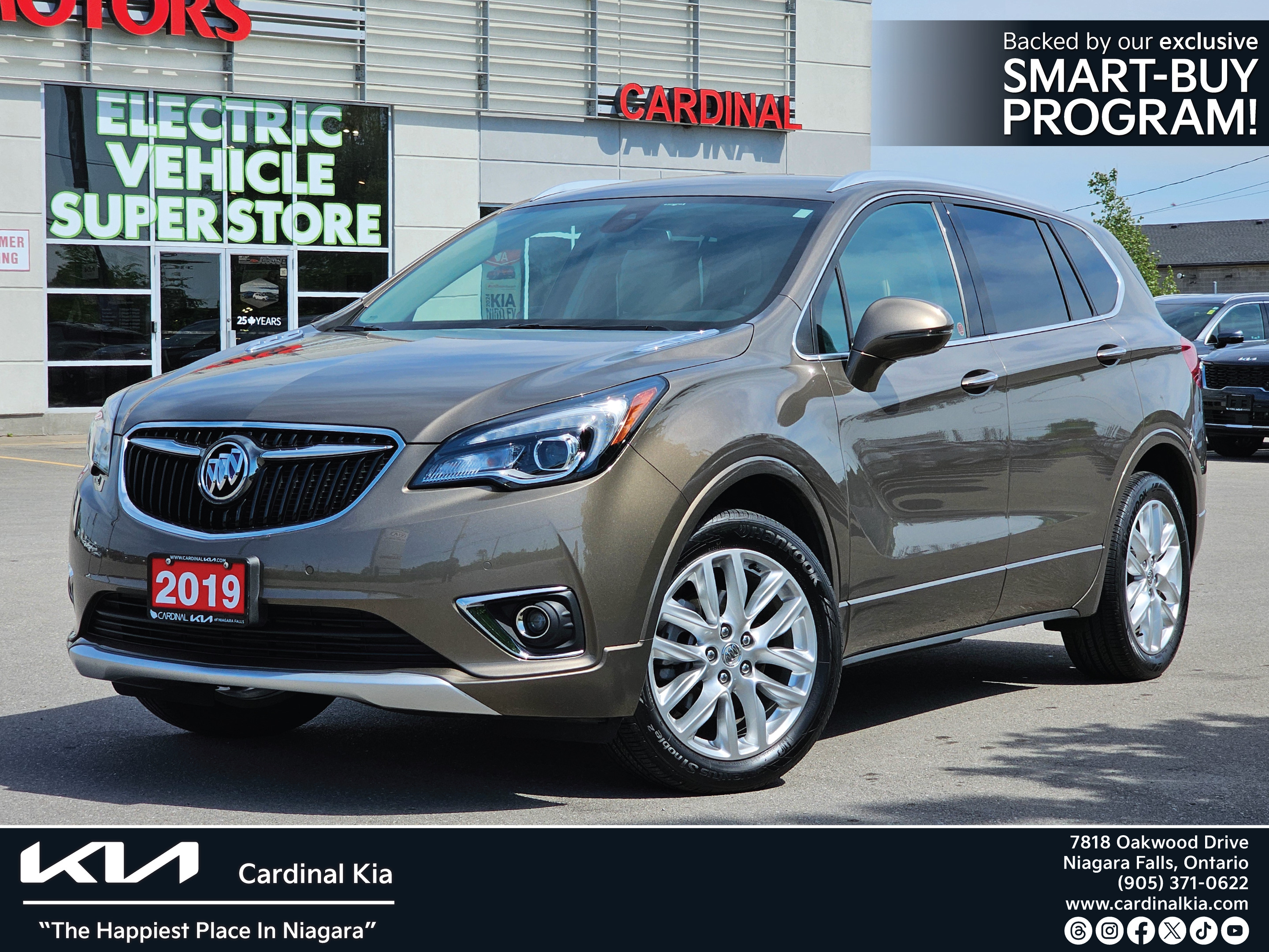 2019 Buick Envision AWD, Navi, Power Lift Gate, Heated Seats