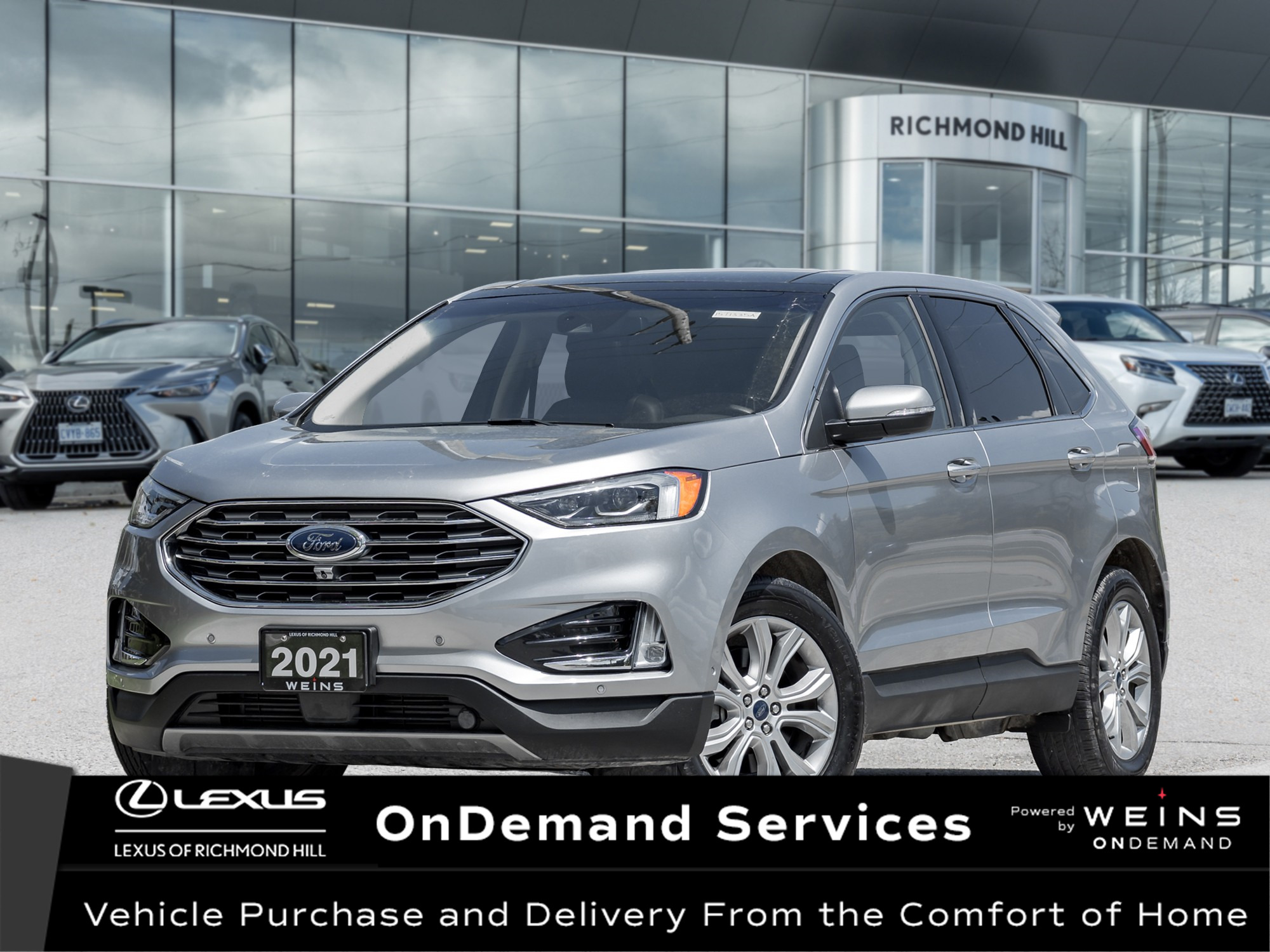 2021 Ford Edge Titanium | BANG AND OLUFSEN | WIRELESS CHARGER | H