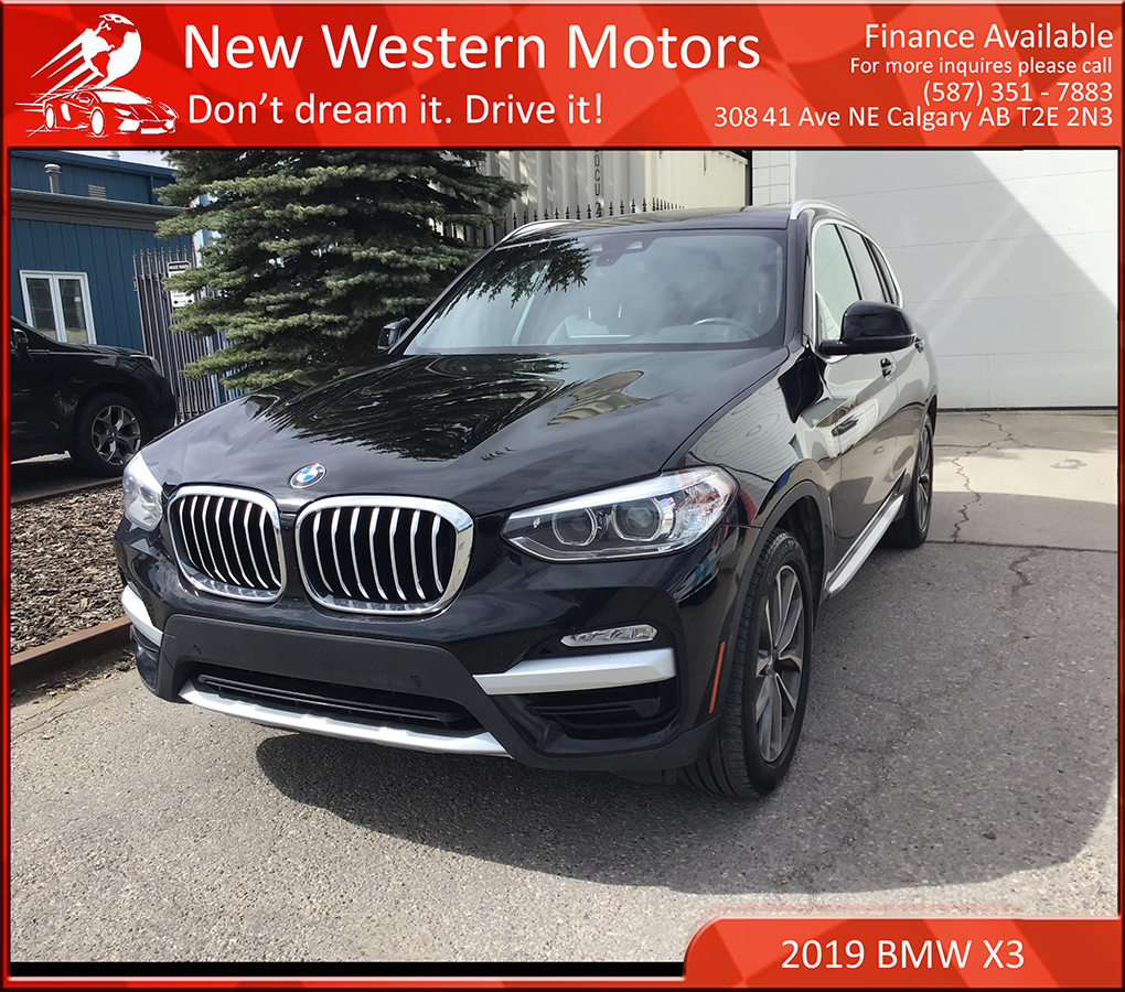 2019 BMW X3 xDrive30i/ NO ACCIDENTS/ ONE OWNER! LOW KMS! 