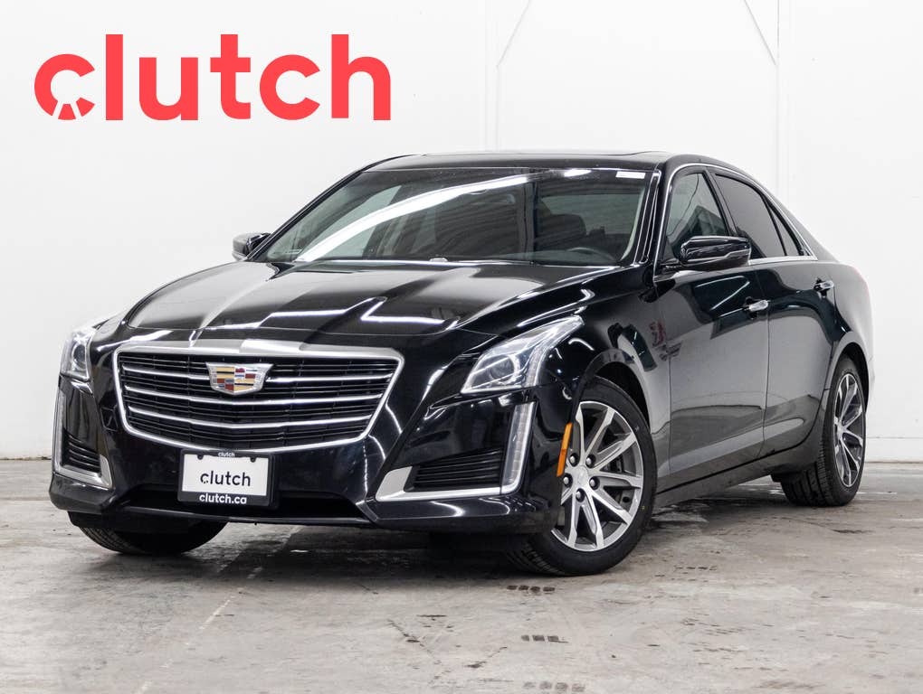 2016 Cadillac CTS Luxury AWD w/ Rearview Cam, Bluetooth, Nav