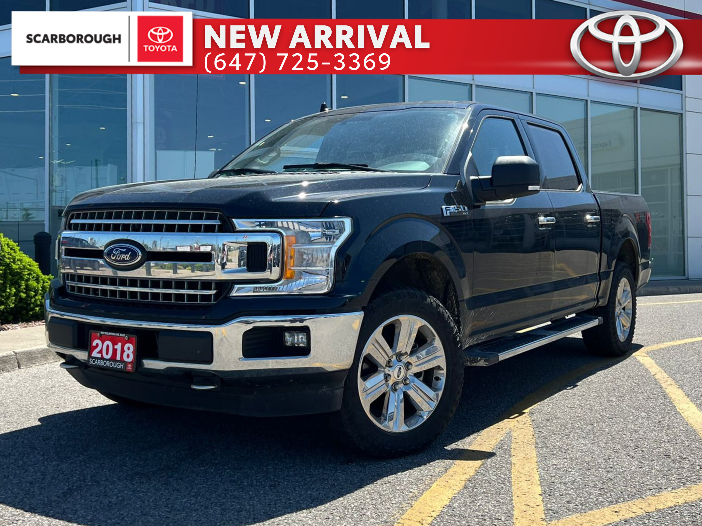 2018 Ford F-150 XLT 4WD SuperCrew 5.5' Box | Alloys | Power Group