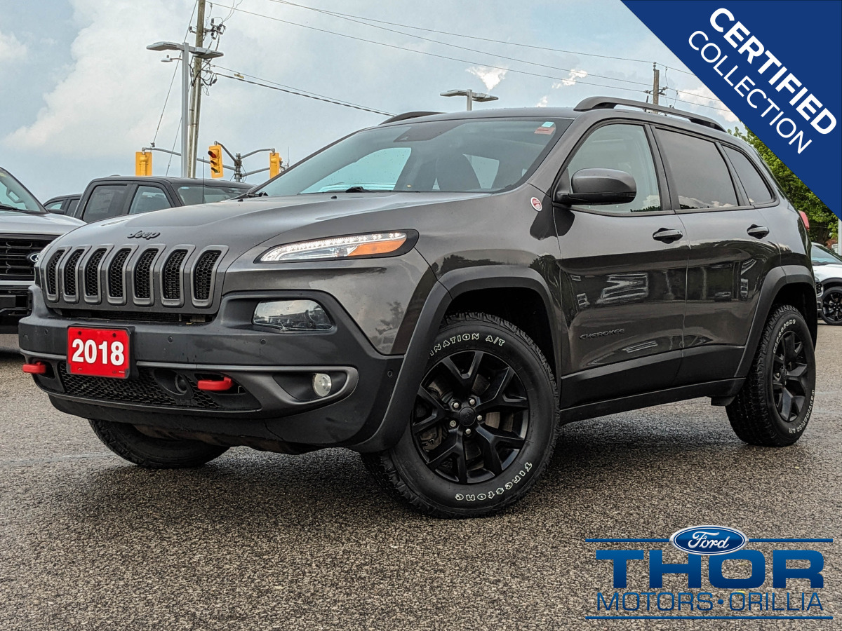 2018 Jeep Cherokee Trailhawk Leather Plus